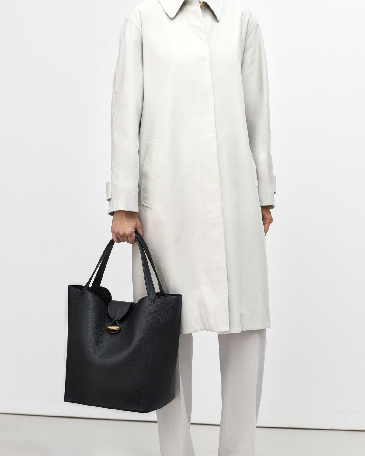 Anello Tote in Milled Leather