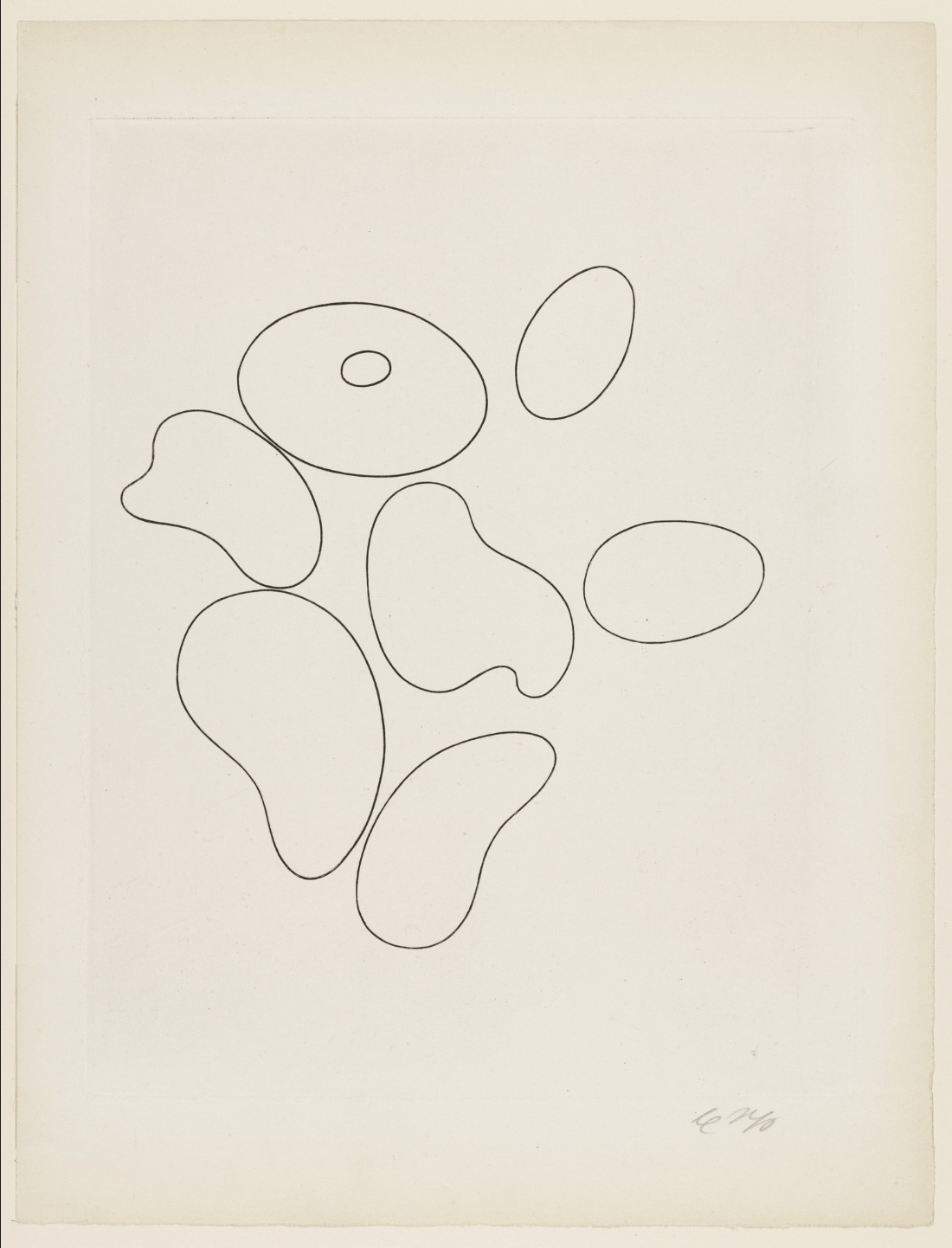 Jean Arp, Composition with Seven Elements, 1935